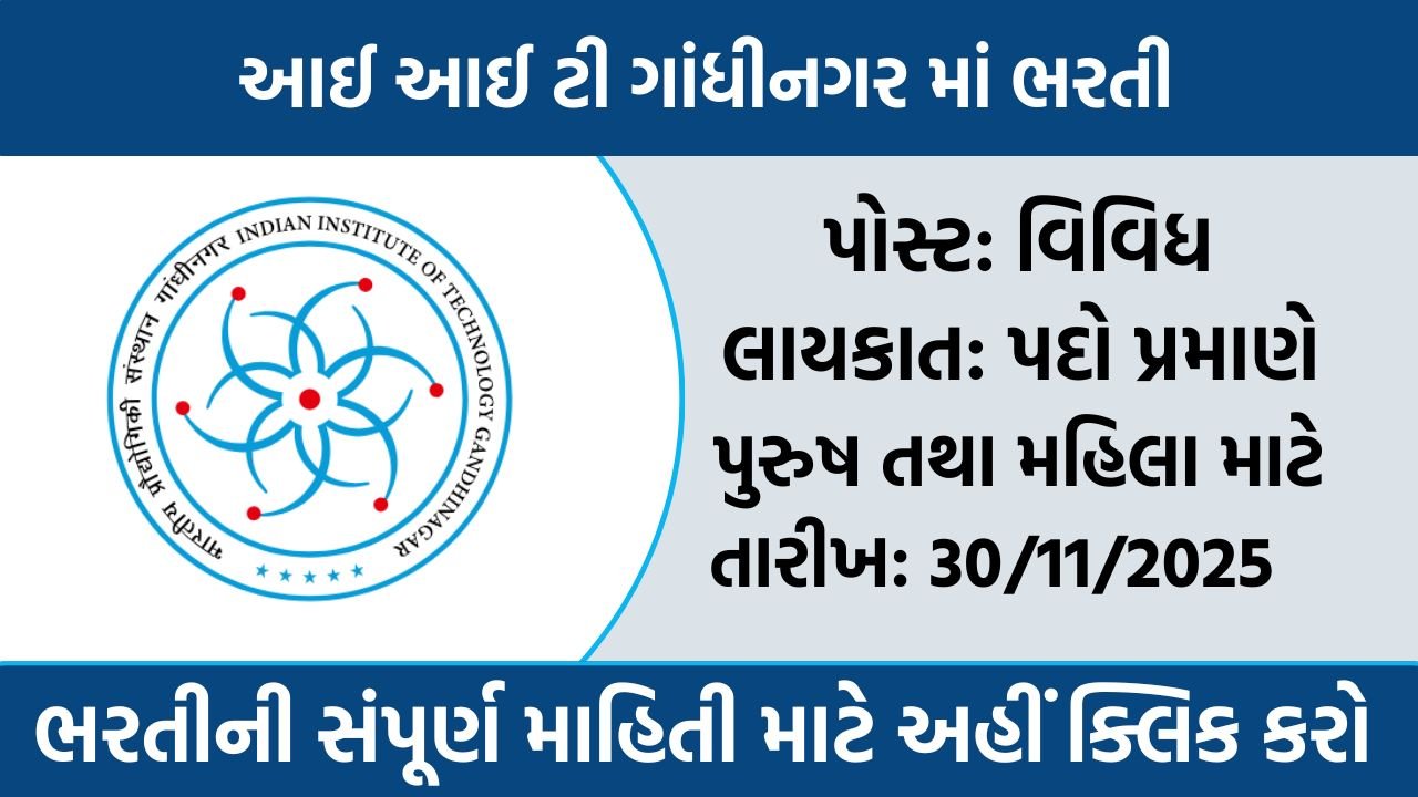 IIT Gandhinagar Recruitment