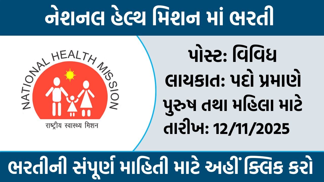 NHM Recruitment 2025